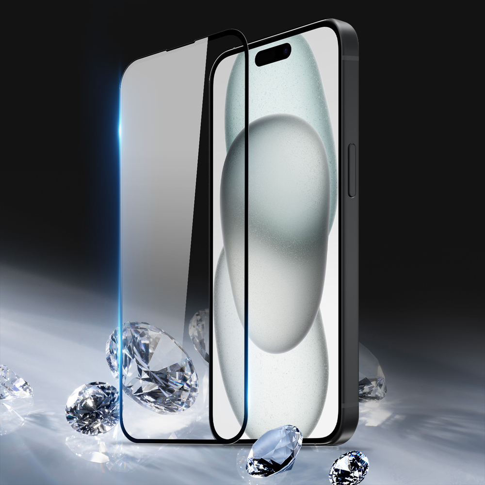 Защитное стекло из закаленного стекла для iPhone 15 Plus, от Dux Ducis серия 10D-N Full Screen Glass