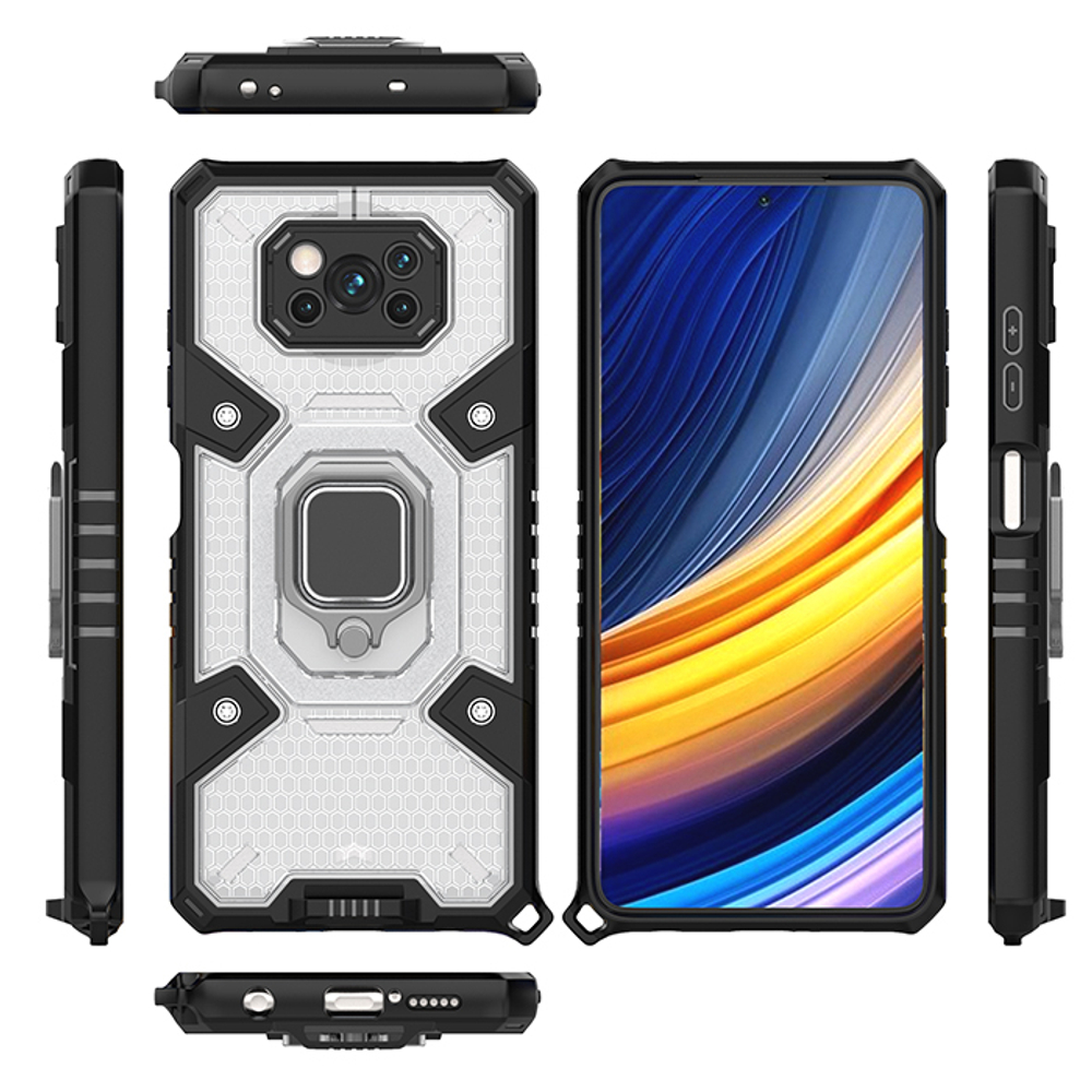 Противоударный чехол с Innovation Case с защитой камеры для Xiaomi POCO X3 PRO / X3 NFC