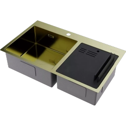 Кухонная мойка Omoikiri Akisame 86-2-Side-LG