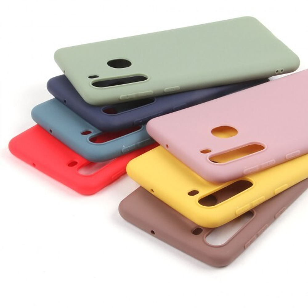 Чехол ТПУ для Samsung Galaxy A21, 011010 Темно-синий