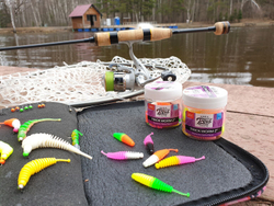 Слаги съедобные LJ Pro Series TRICK WORM 2,0in (5 см), цв. T91, 10 шт.