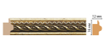 Молдинг Decomaster 117-552 16*12*2400мм