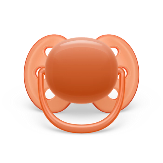 Əmzik\ Ultrasoft soother, 18m+, neutral, 2-pack