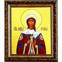 Неонилла Сирийская Святая мученица. Икона на холсте.