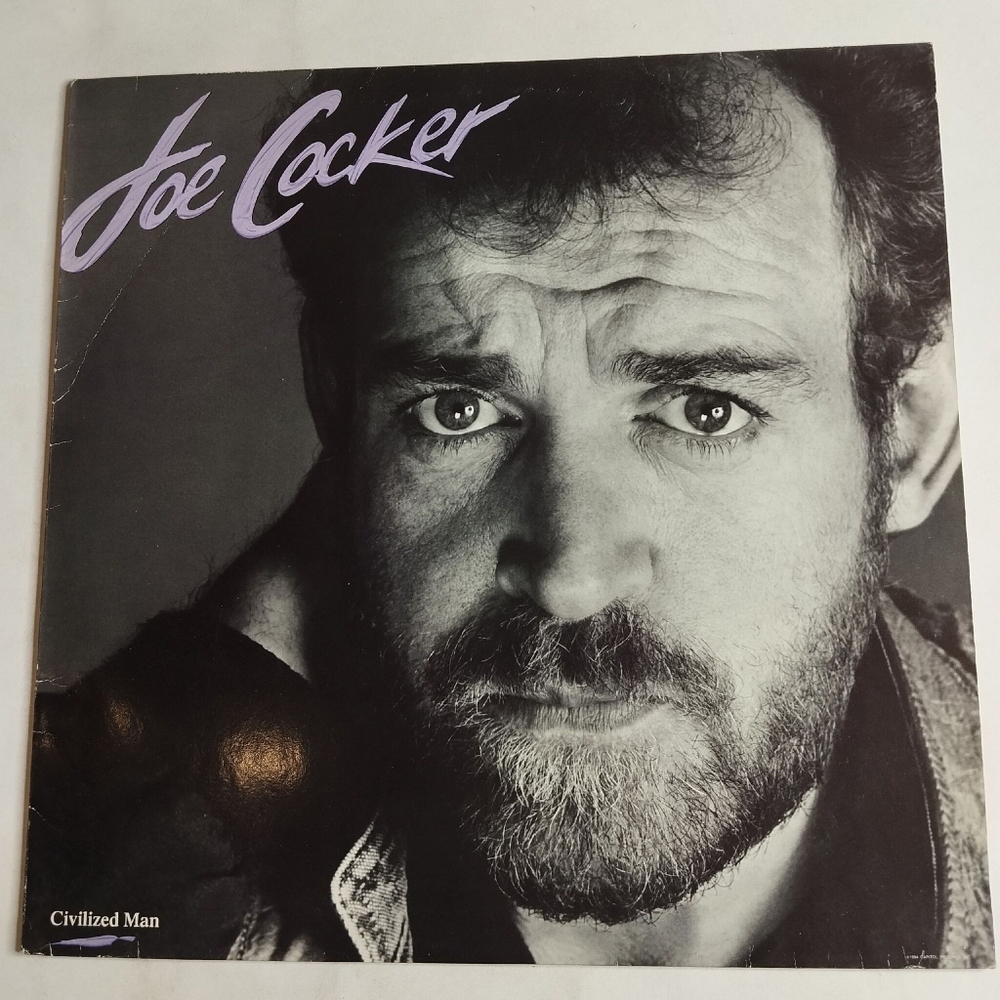 Винтажная виниловая пластинка LP Joe Cocker Civilized Man (Germany 1984)