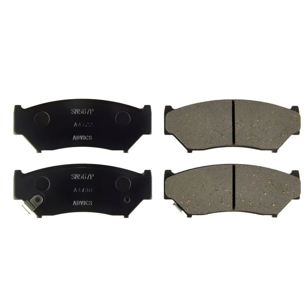 Дисковые тормозные колодки ADVICS передние SN567P