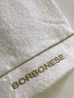 Набор полотенец 5шт Borbonese Classic Bianco 010 белый