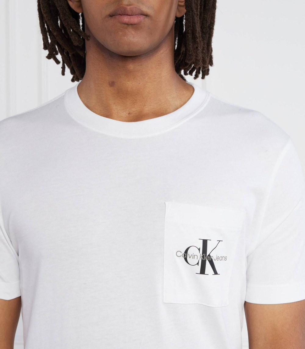 Футболка CALVIN KLEIN JEANS - белый(J30J320936)