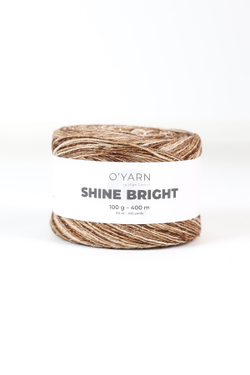 Пряжа O'Yarn SHINE BRIGHT секционная, 500г