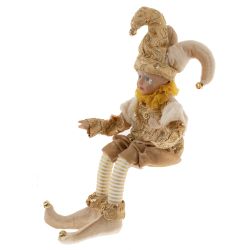 GAEM Изделие декоративное "Клоун" (муз, движ), L16 W11 H50 см (полка 24 см.)
