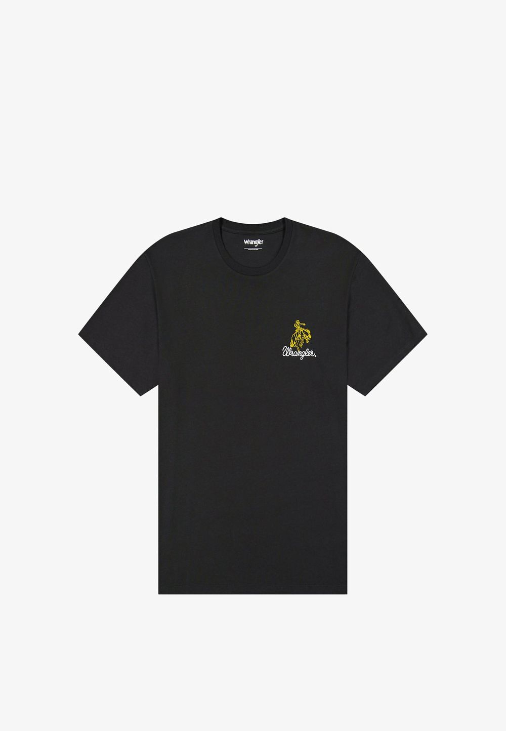 Футболка мужская WRANGLER EMBROIDERY TEE BLACK