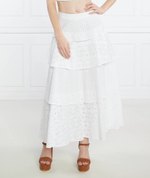 Юбка LONG SKIRT ZAKOL Silvian Heach - белый(CVP23029GO)