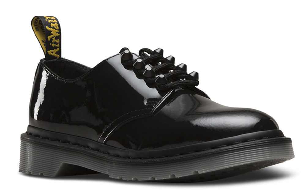 Dr.Martens Cow Split Leather Casual Shoes Men"s Black
