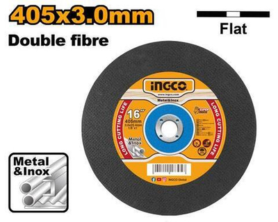 Круг отрезной 41 405х3.0х25.4 A 30 RBF Metal INGCO MCD304051
