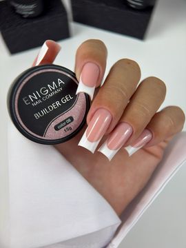 Гель для наращивания ENIGMANIC Builder Gel 08 с мелким шиммером, 50 мл.