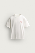 ФУТБОЛКА СВОБОДНОГО КРОЯ С КОНТРАСТНЫМ ПРИНТОМ — ZARA · 0495/329