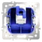 Механизм розетки компьютерной RJ45 Cat 6 Voltum S70 VLS0601M