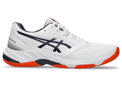 Мужские кроссовки для бадминтона/сквоша Asics Netburner Мячistic FF 3 - white/indigo fog