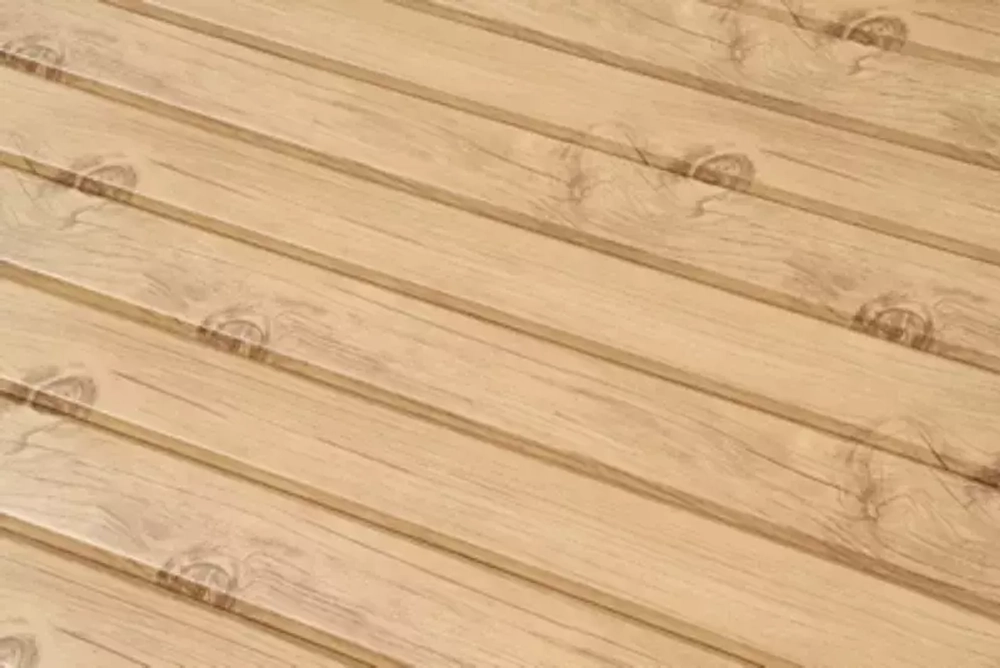 Сайдинг металлический L-брус ECOSTEEL Глянец 0,5мм Сосна