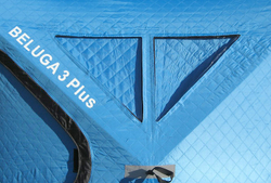 Палатка для зимней рыбалки (куб) Canadian Camper Beluga 3 plus трехслойная