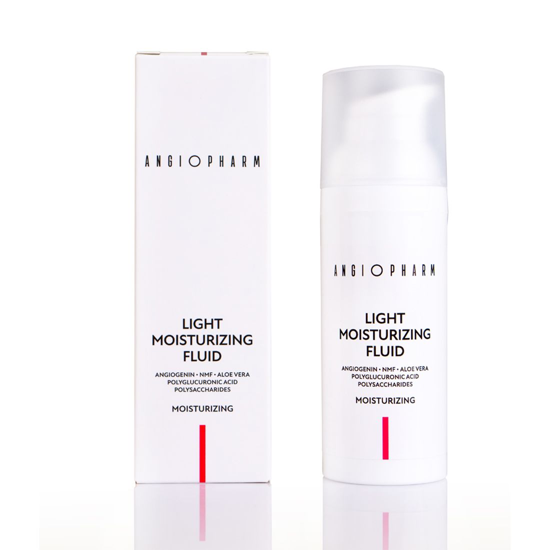 Легкий увлажняющий флюид ANGIOPHARM Light Moisturizing Fluid 50мл