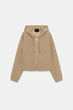 БОМБЕР С КАПЮШОНОМ — ZARA