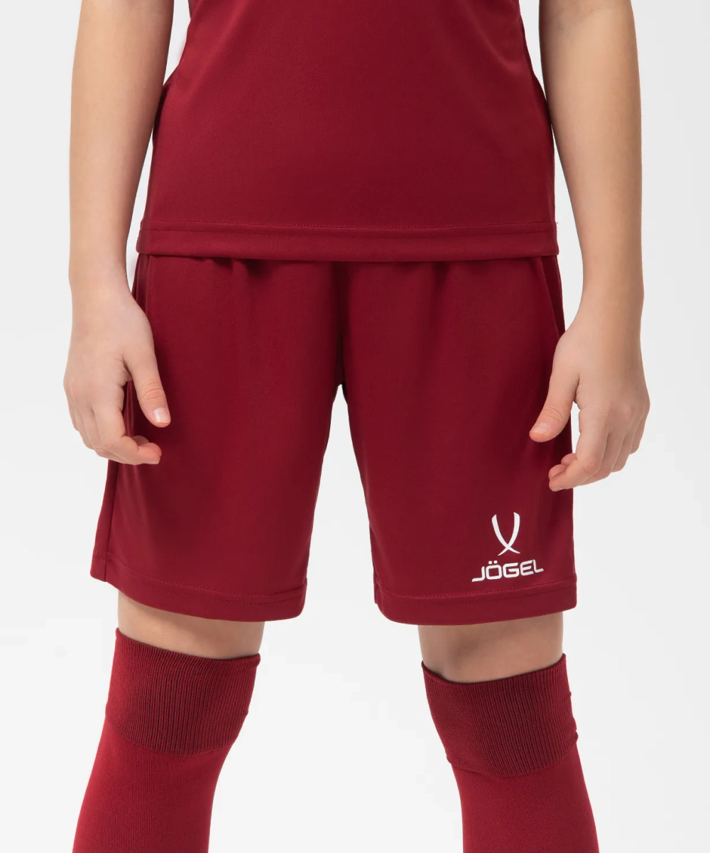 Шорты игровые CAMP Classic Shorts, гранатовый/белый, детский