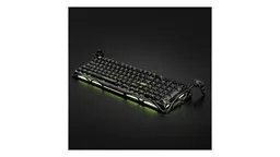 GravaStar Mercury K98 Pro Phantom Black — полный вид под углом, официальная английская версия