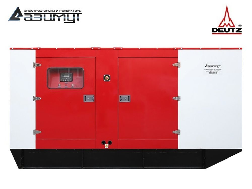 Дизельный генератор Азимут АД-250С-Т400-1РКМ6C Deutz в кожухе Дизельный генератор Азимут АД-250С-Т400-1РКМ6C Deutz в кожухе