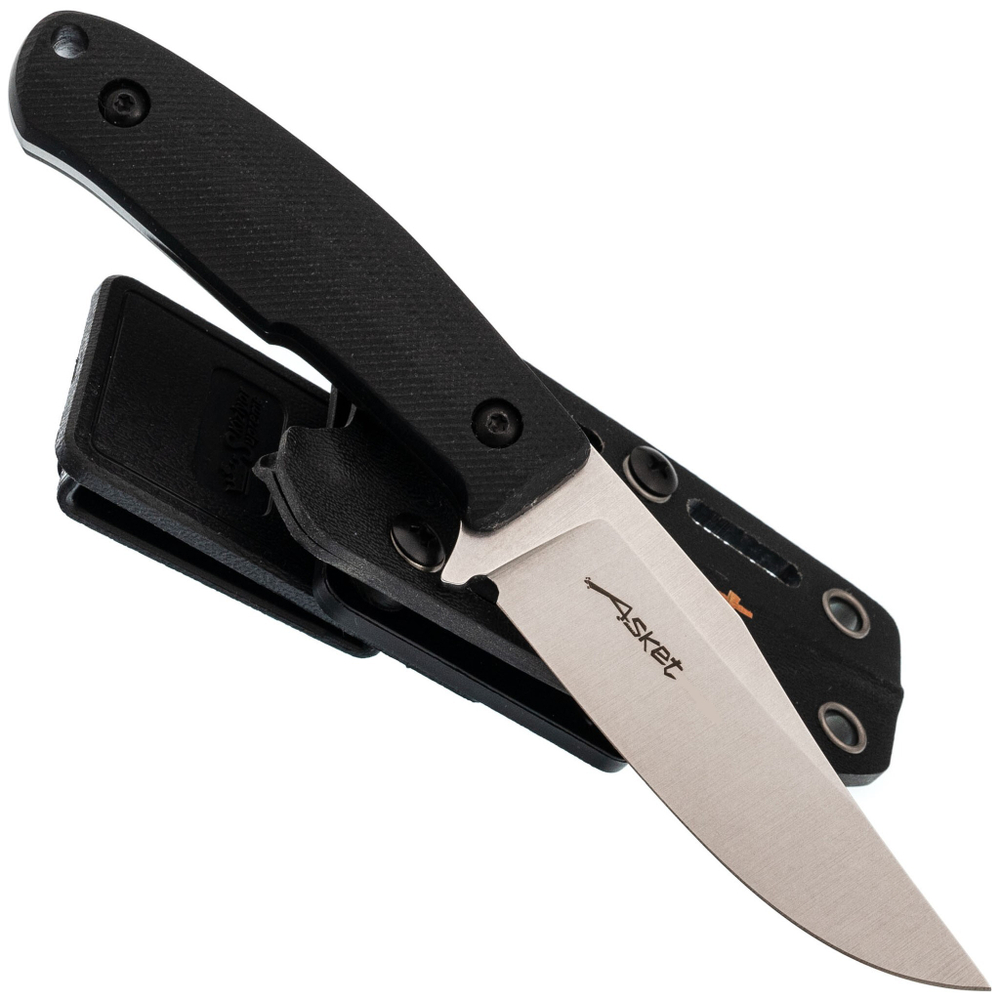 Туристический нож Asket, сталь VG-10, StoneWash, Kydex, Kizlyar Supreme, 4610094294627