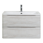 Мебель для ванной комнаты подвесная BelBagno ACQUA-900-2C-SO-RVB 90см Rovere Vintage Bianco