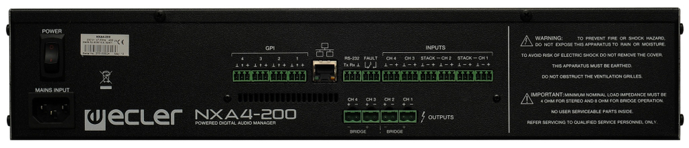 Усилитель Ecler NXA 4-200