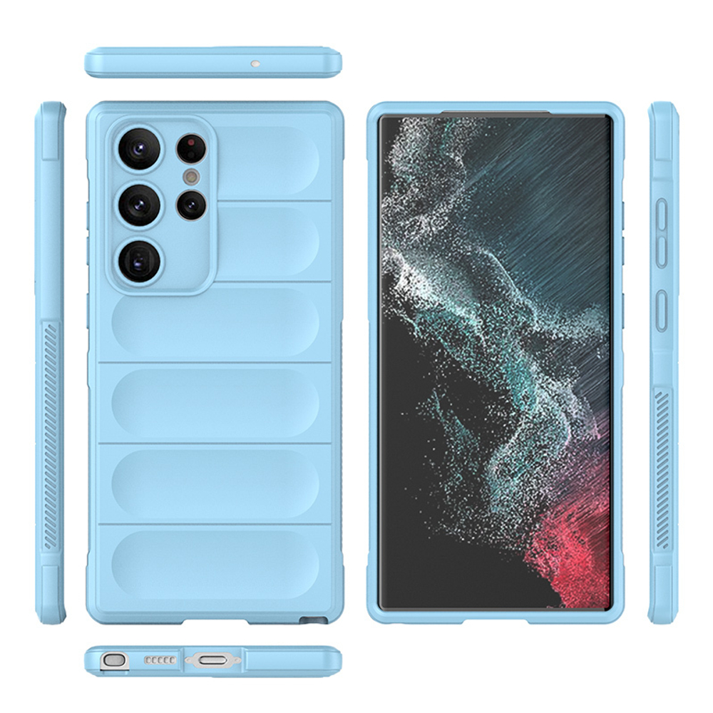Противоударный чехол Flexible Case для Samsung Galaxy S23 Ultra