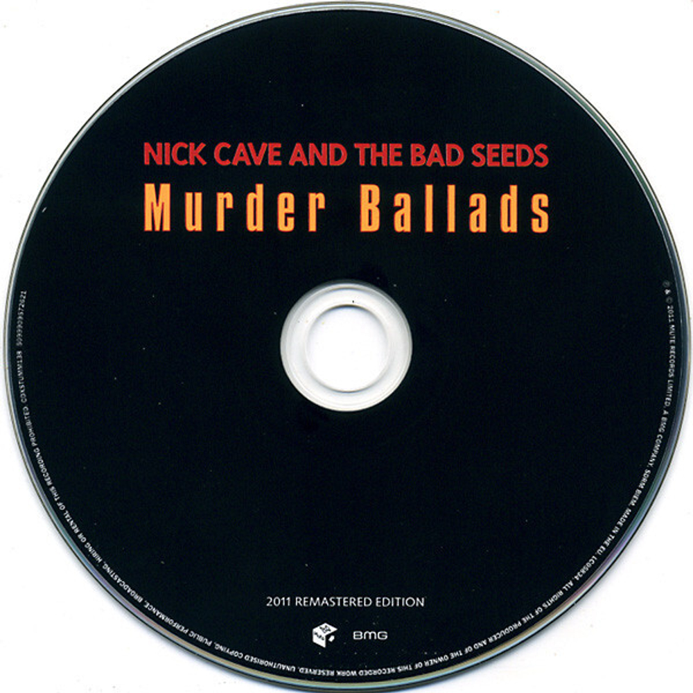 CD Nick Cave And The Bad Seeds - Murder Ballads (Европа 2011г.)