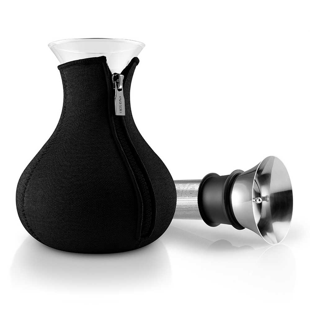 Чайник заварочный tea maker в  чехле 1 л черный