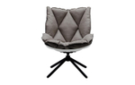 Дизайнерское кресло DC-1565D серое (GREY)