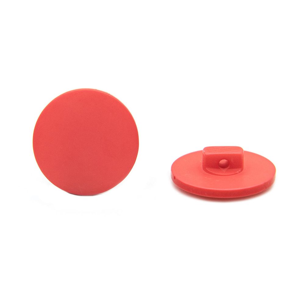 Пуговицы на ножке 32L=20 мм, (Coral (коралловый)), 36 шт