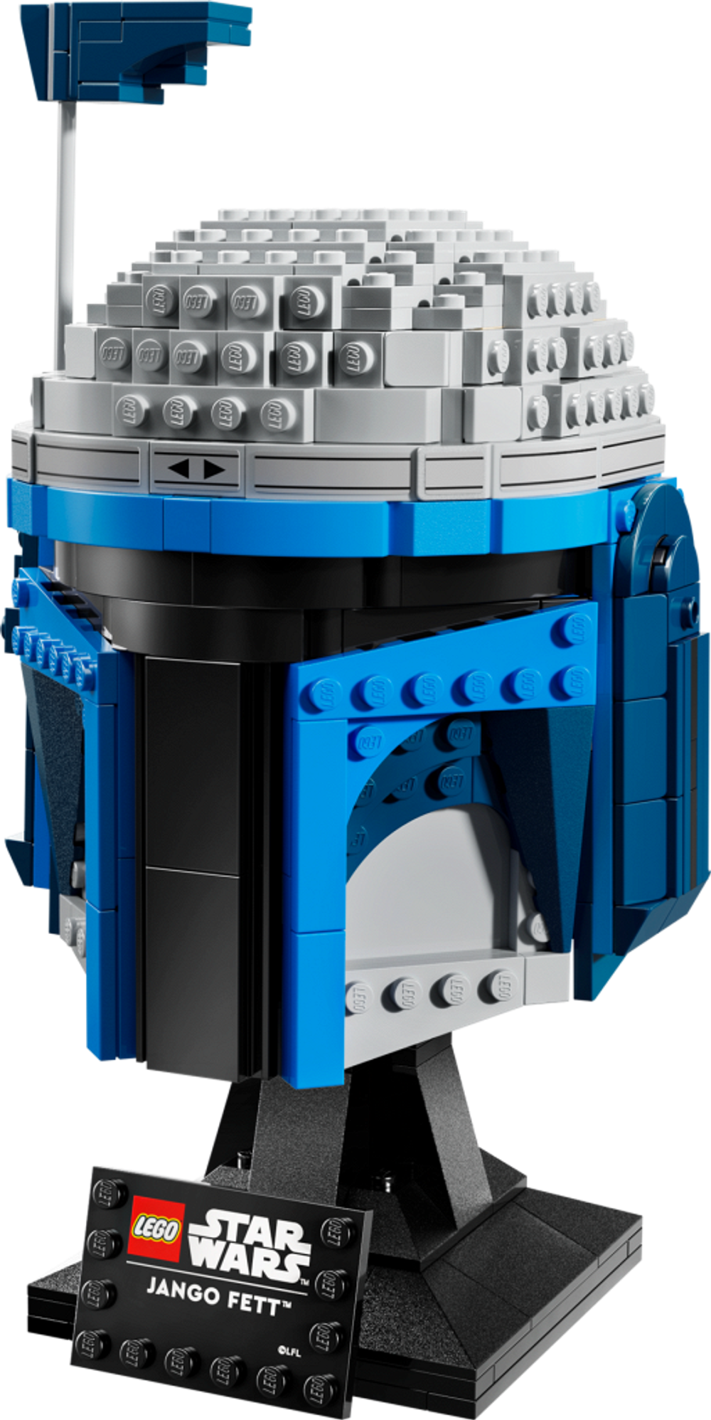Конструктор Лего Звёздные войны Шлем Джанго Фетта | LEGO Star Wars Jango Fett Helmet 75408, 616 деталей (18+)