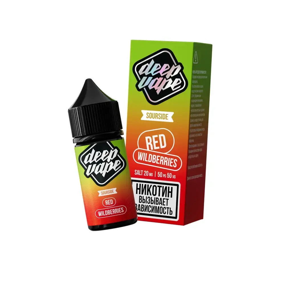 Жидкость DeepVape SourSide 30ml Red Wildberries МТ