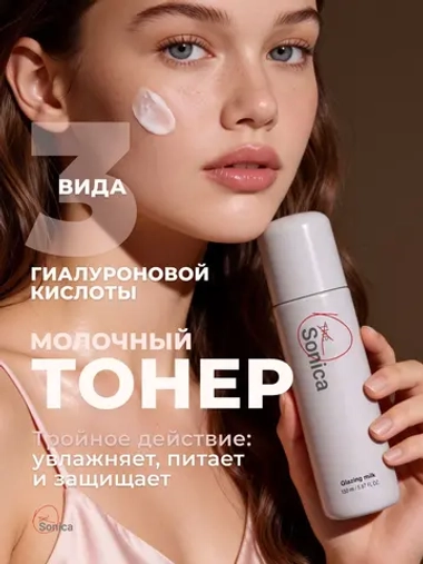 Молочный тонер для лица