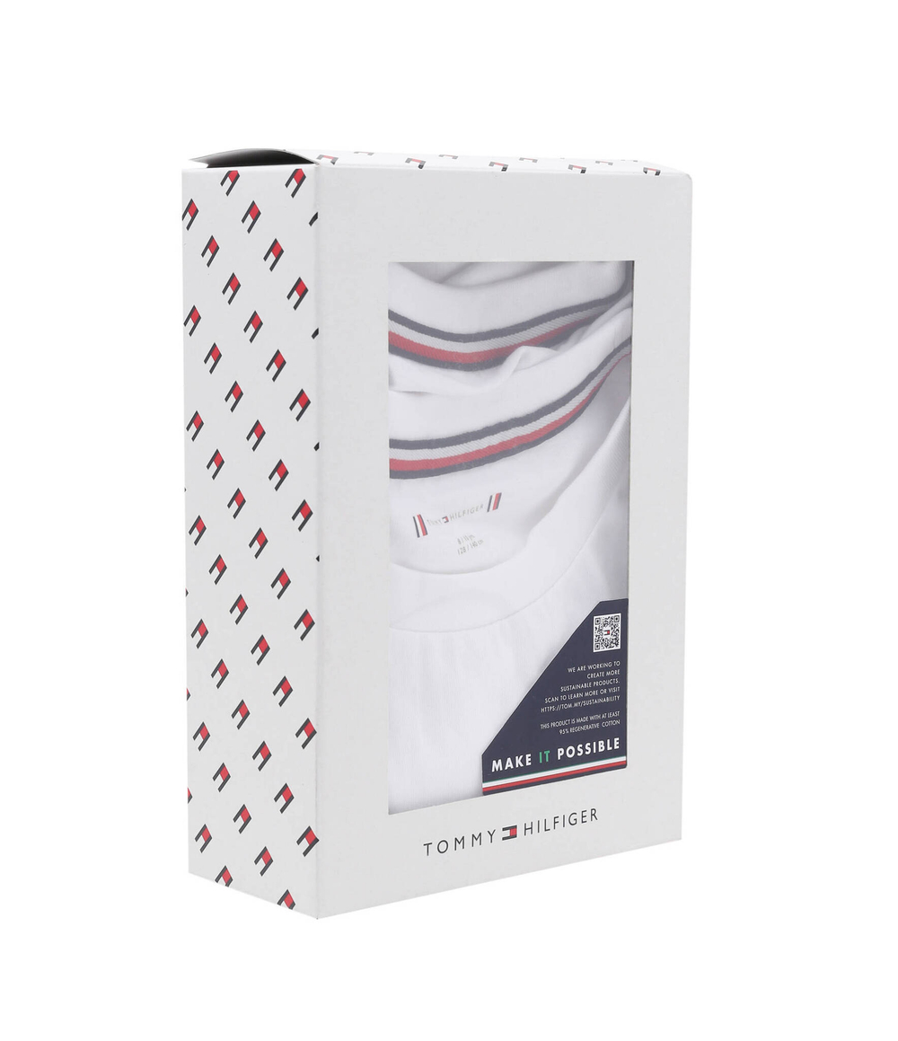 Футболка 2шт. TEE Tommy Hilfiger - белый(UK0UK00057)