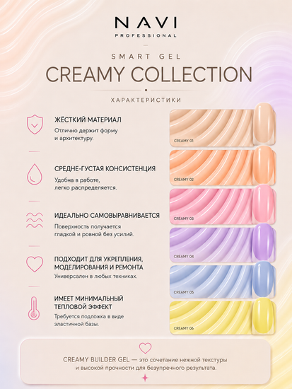 CREAMY GEL 06 15 ml Navi