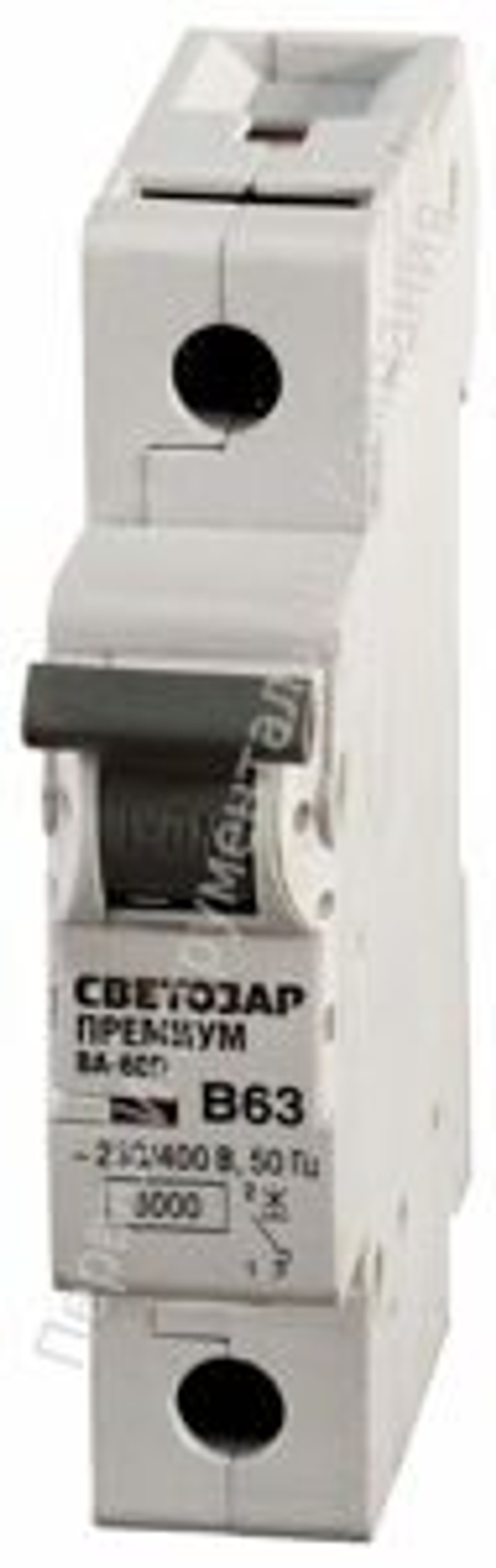 Автоматический выключатель 1 полюсный СВЕТОЗАР 49050-40-B