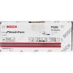 Шлифлист 125 мм C470, P240, 8 отв., 50шт. BOSCH 2608607830
