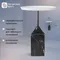 Столик кофейный Sustainable Collection, Ø38х53 см, серый, черный мрамор