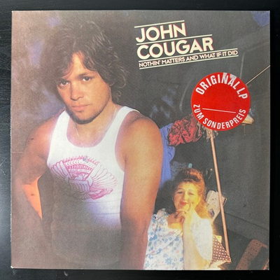 John Cougar ‎– Nothin' Matters And What If It Did (Голландия 1984г.)