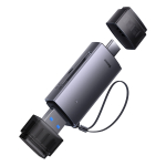 Кардридер Baseus Airjoy USB-A & USB-C - SD/TF/microSD