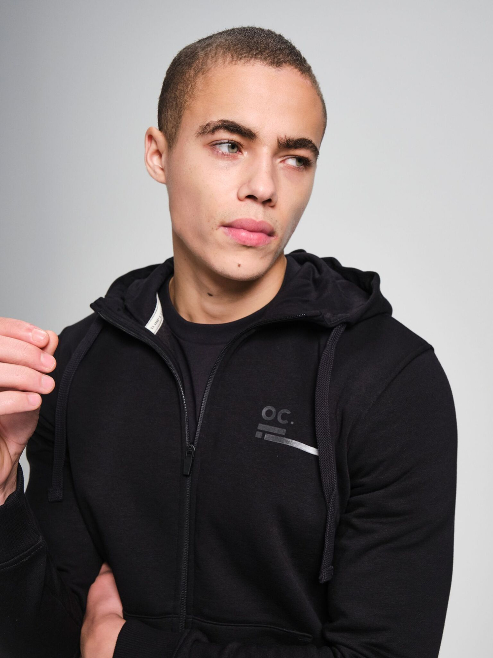 Толстовка мужская ORIGINAL CREATOR ZIP HOODIE, Черный