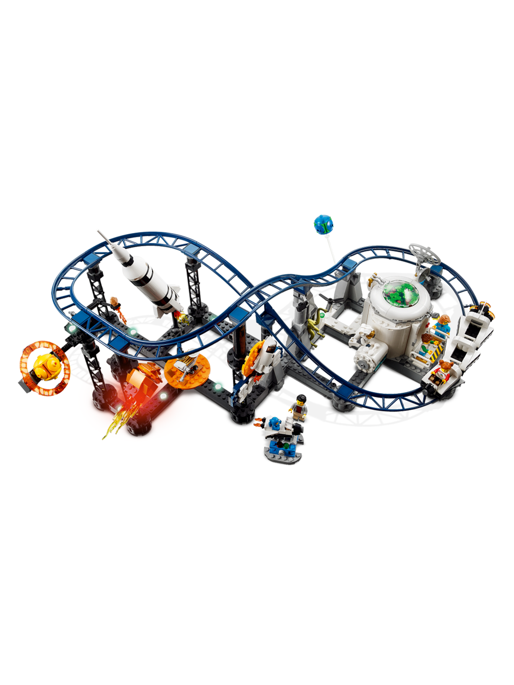 Конструктор Лего Креатор Космические горки 3‑в‑1 | LEGO Creator Space Roller Coaster 31142 — 874 детали (9+)