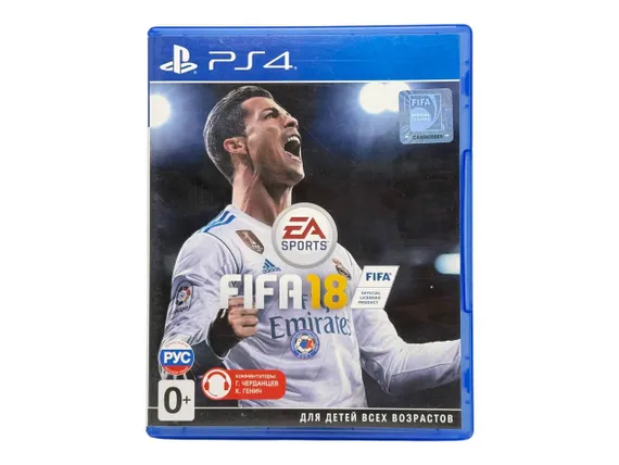 PS4 Fifa 18 (Б/У, Полностью на русском, CUSA-07994)